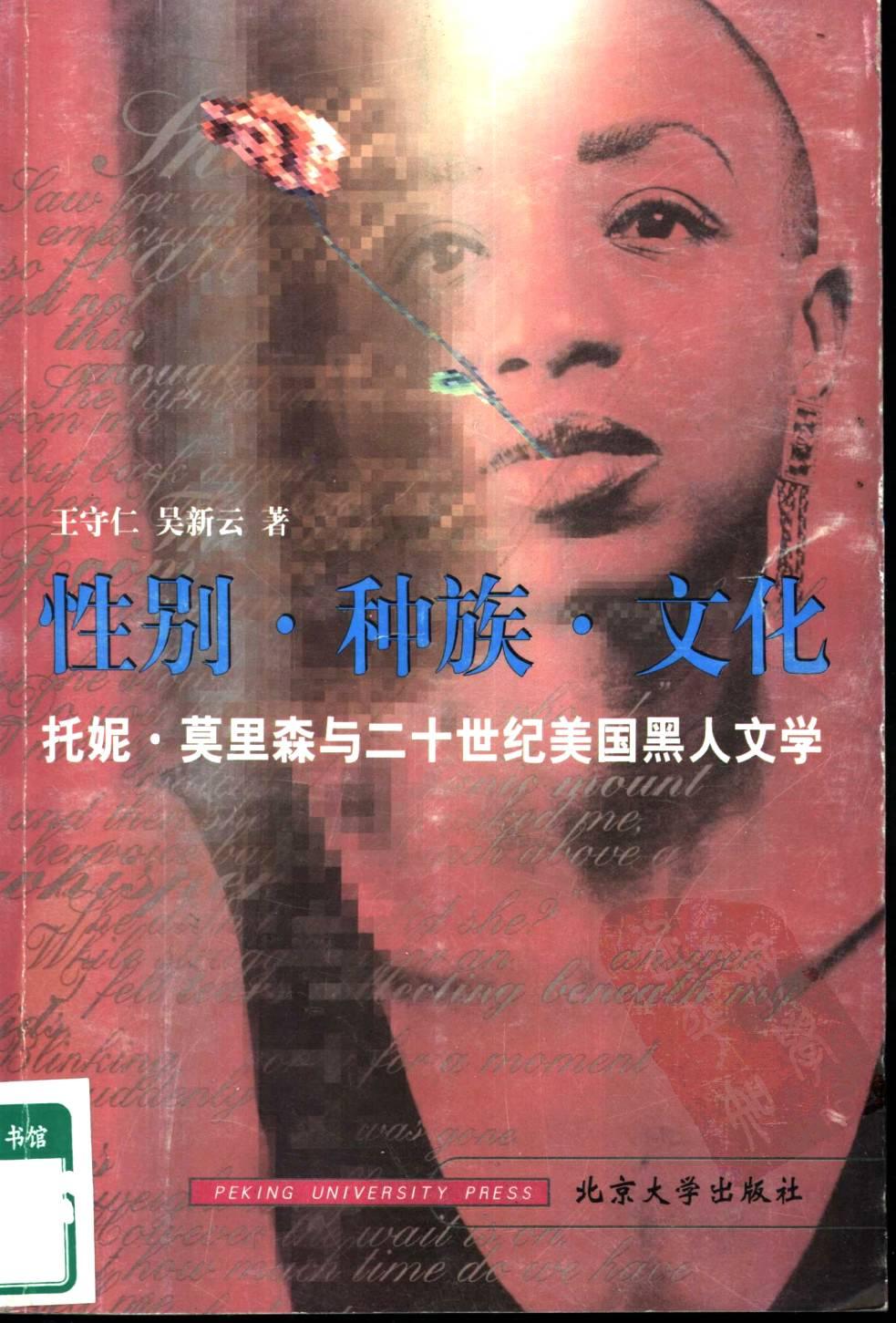 性别·种族·文化 托妮·莫里森与美国二十世纪黑人文学