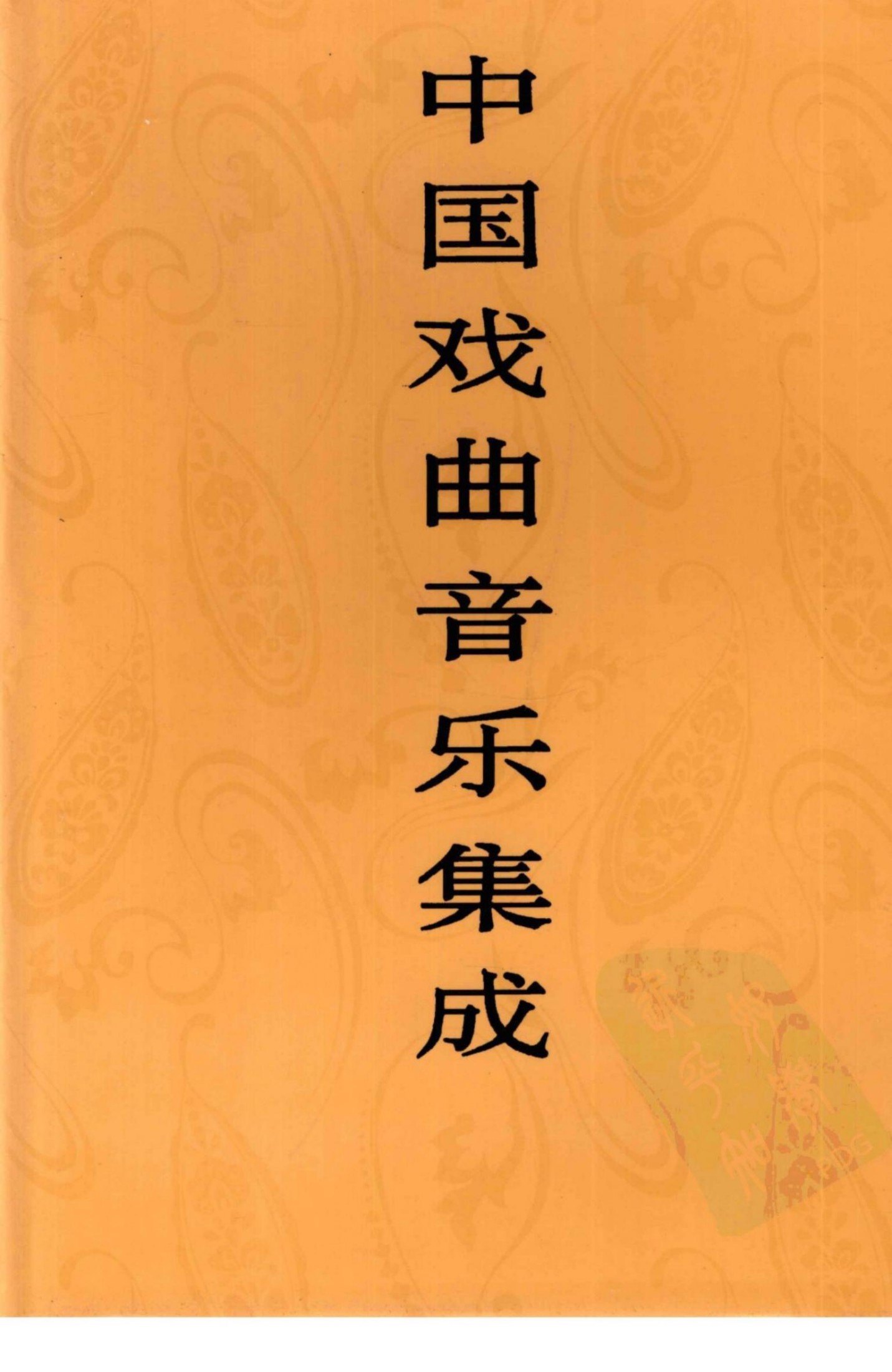 中国戏曲音乐集成 广西卷 下卷