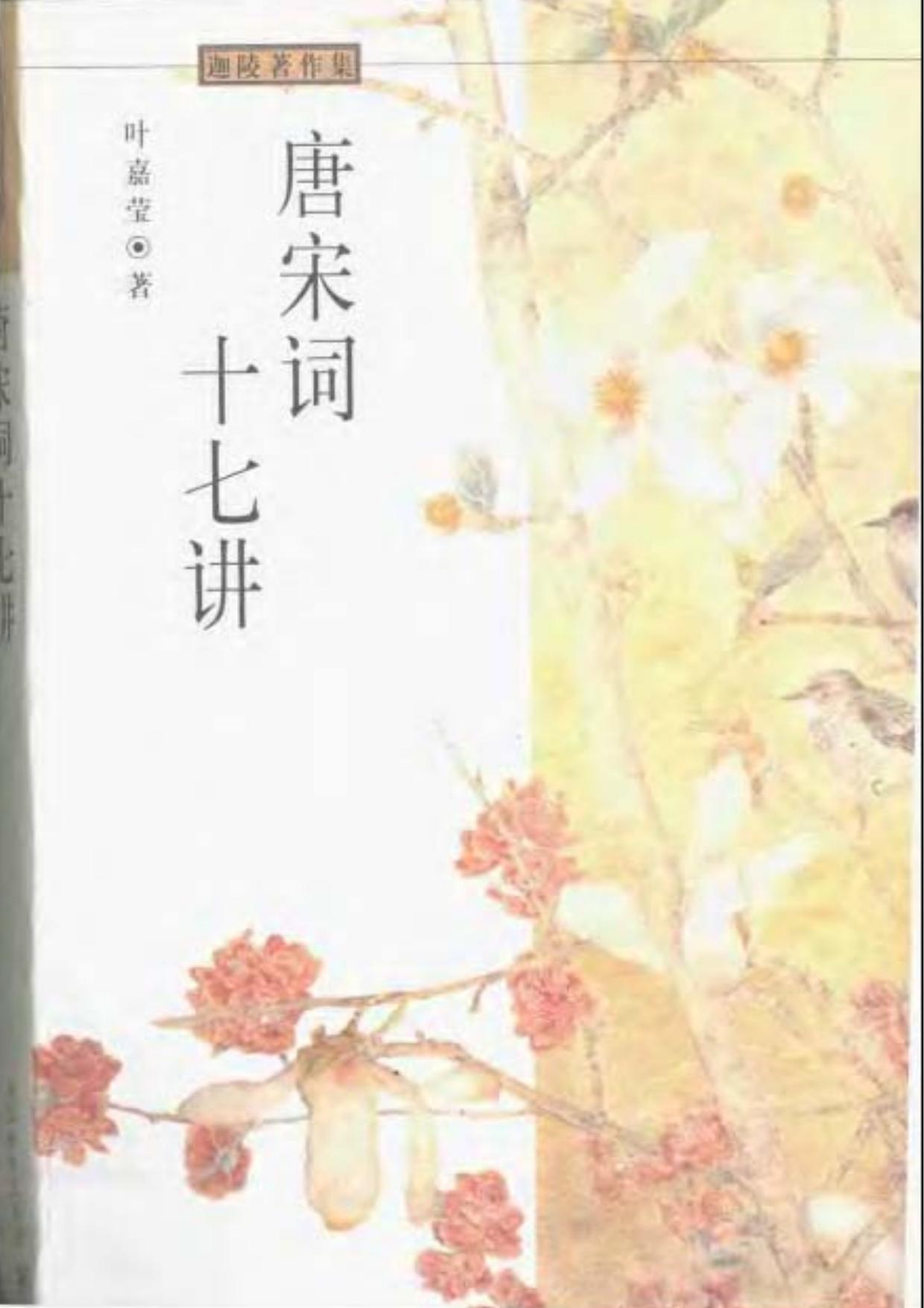 唐宋词十七讲